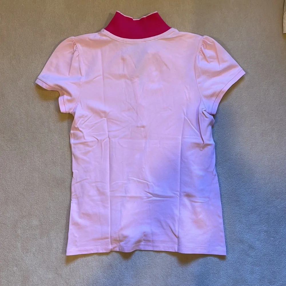 Old Navy Pink Polo T Shirt in size L - Picture 4 of 4